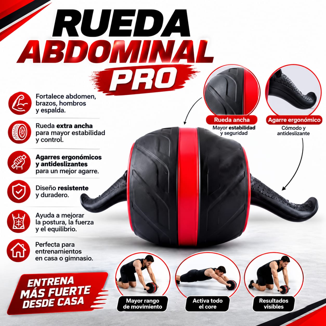 RUEDA ABDOMINAL PRO